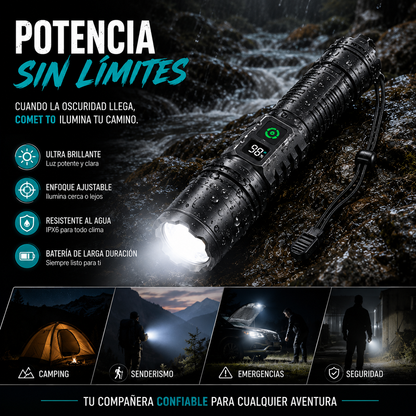 Rechargeable High-Power LED Flashlight
